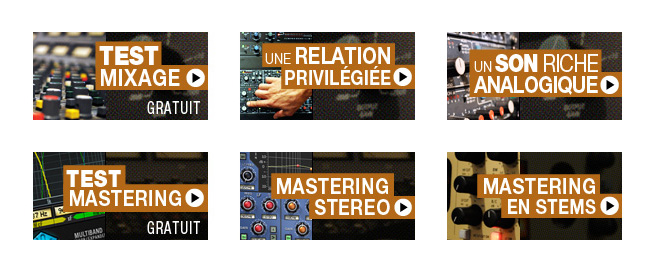 Infographies mixage et mastering