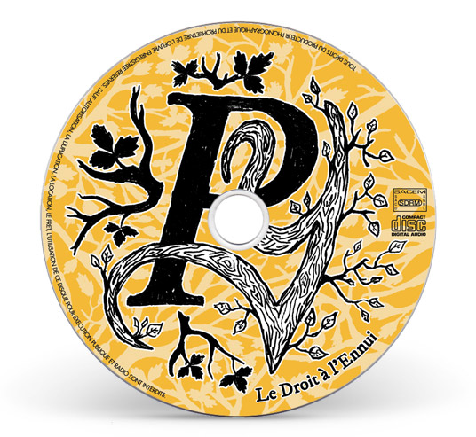 Illustration rond cd