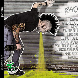 Graphisme artwork album cd punk rock