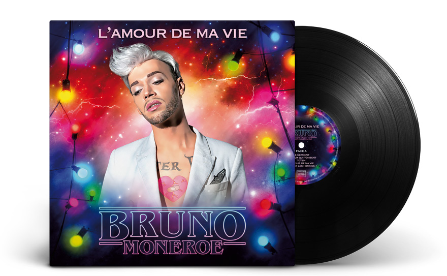 Graphisme version album vinyle