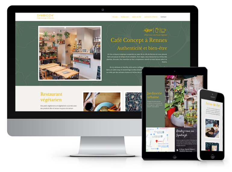 Conception site web adapté ordinateurs, tablettes et smartphones