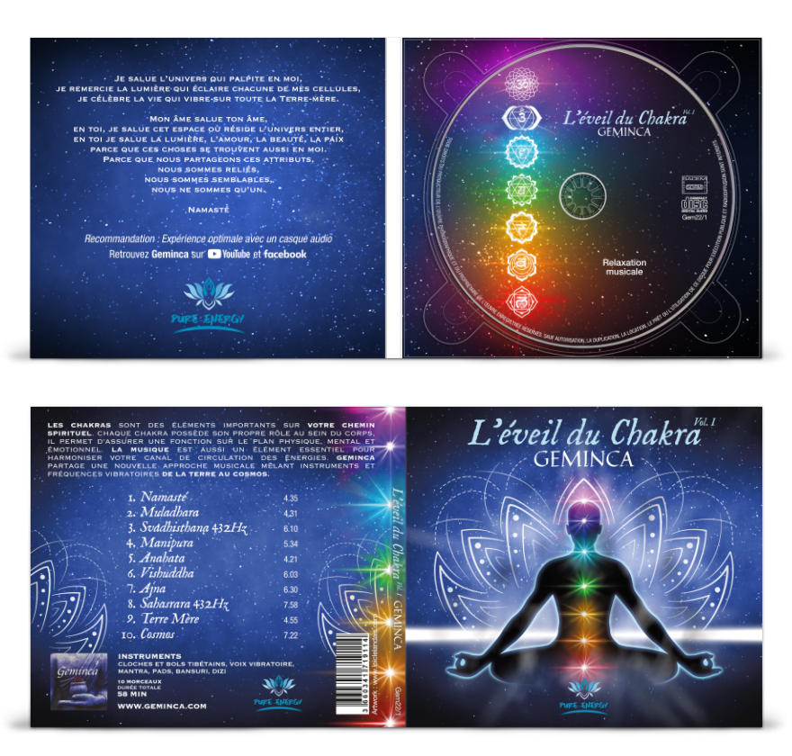 Graphisme album digipack CD