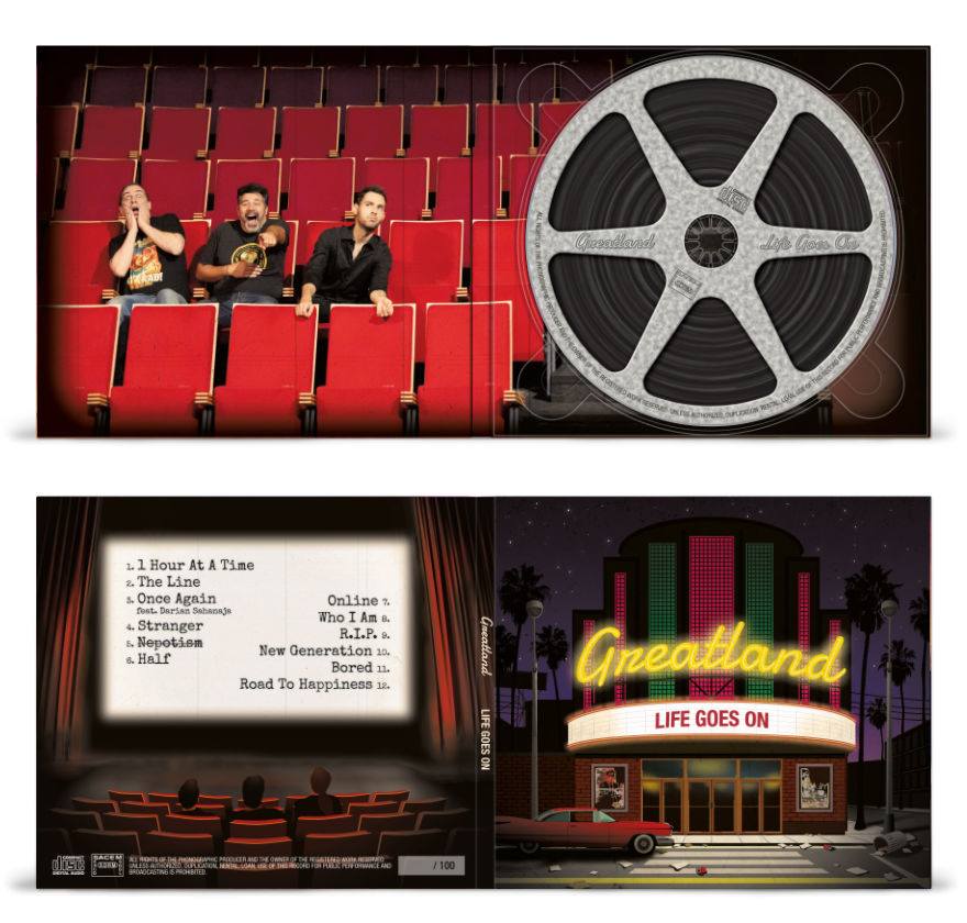 Graphisme album digipack 2 volets