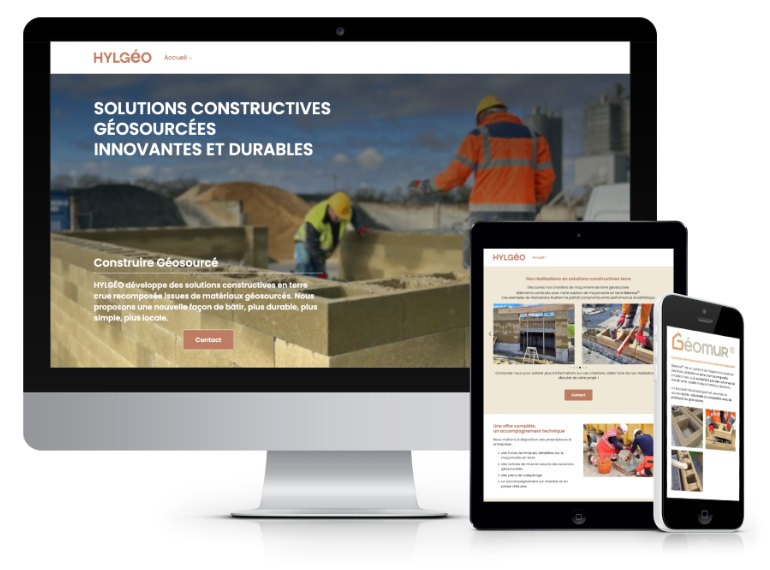 Création site web responsive